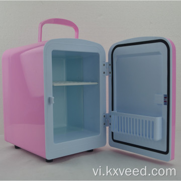 Vv4 mùa hè không có tủ lạnh mini màu hồng